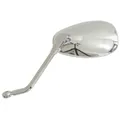 ADAPTABLE REAR-VIEW MIRROR DAELIM 125-250 S2 2006>2009 REVERSIBLE CHROME (CE APPROVED) -VICMA