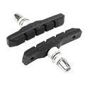 BRAKE SHOE HOLDER MTB V-BRAKE TO SCREW DEPORTE MARWI 72 mm BLACK (PAIR CARDED)