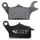 PLAQUETTE DE FREIN NEWFREN POUR NIU AR / PIAGGIO ONE 2021> AR / KAWASAKI 125 Z125 PRO 2017> (FD0519BE) (ELITE ORGANIQUE)