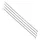 REINFORCED SPOKE STAINLESS STEEL BLACK 2,0 mm WITH HEAD ANGLED IN 2,3 mm L 290 mm SAPIM WITH NUT (SOLD IN PACKS OF 4)