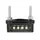 ECLAIRAGE DE PLAQUE IMMATRICULATION REPLAY UNIVERSEL 4 LEDS SMD TRANSPARENT/NOIR (L 42mm / H 15mm / L 20mm) (HOMOLOGUE CE)