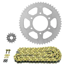KIT CHAINE ADAPTABLE YAMAHA 125 MT 2022>, MT-125 ABS 2020>2021, XSR 2021> 428 14x52 (DIAM COURONNE 76/100/8.5) (DEMULTIPLICATION ORIGINE) -AFAM