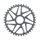 MTB CHAINRING DIRECT MOUNT BOOST FOR SHIMANO FC-M9100/M9120/M9130 STRONGLIGHT SINGLE ALUMINIUM HT3 GREY 38T - 12-SPEED