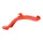 GARDE-BOUE ARRIERE DE TROTTINETTE ADAPTABLE XIAOMI M365, ESSENTIAL, 1S, PRO, PRO 2 ROUGE COURT -SELECTION P2R