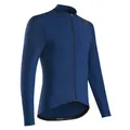 CYCLING JERSEY GIST WINTER WINTER JERSEY BLUE SLEEVES LONGUES XL -5666