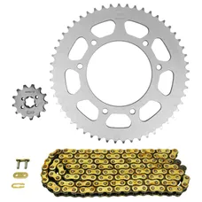 KIT CHAINE ADAPTABLE DERBI 50 SENDA DRD R RACING 2002>2005 420 13x53 (DIAM 102/125/8.5) (DEMULTIPLICATION ORIGINE) -AFAM