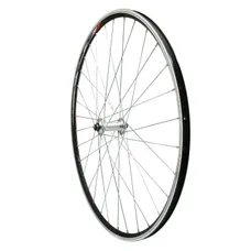 ROAD WHEEL BRAKE SHOE LOCKING 700 ELAN CFX BLACK FRONT HUB MICHE ALUMINIUM 32 SPOKES GALVA RIM 13C