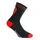SOCKS/ANKLE SOCKS SUMMER GIST CRANE/SKULL BLACK-RED 33/36 - HEIGHT 18 cm (PAIR) -5860
