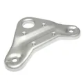 PLATINE SUPERIEURE DE FOURCHE CYCLO ADAPTABLE PEUGEOT 103 SP GRIS -SELECTION P2R