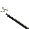 SPOKE STAINLESS STEEL BLACK 2 mm L 290 mm HEAD ANGLED WITH NUT (TUBE OF 10)