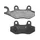 PLAQUETTE DE FREIN NEWFREN POUR APRILIA 125 RX 2018> AV / PEUGEOT 125 DJANGO 2014> AV, 300 SATELIS 2013> AV / TRIUMPH 900 STREET TWIN 2016> AR (FD0122BT) (ELITE ORGANIQUE)