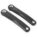 MANIVELLE DROITE + GAUCHE VAE / E-BIKE PROWHEEL LONGUEUR 170mm ALU NOIR JIS POUR MOTEUR BAFANG, YAMAHA, ANANDA, OLI, VINKA (PAIRE)