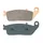 BRAKE PAD SET CL BRAKES FOR KYMCO 125-300 DOWNTOWN 2010> FRONT, 250 XCITING 2004> FRONT, 300 XCITING 2008> FRONT, 500 XCITING 2004> FRONT/REAR, 125 DINK STREET 2009> FRONT (1 SET OF 2 BRAKE PADS) (3003 MSC)
