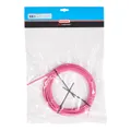 GAINE DE FREIN ELVEDES ROSE 4,9 mm (ROULEAU DE 10M) AVEC LINER