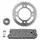KIT CHAINE ADAPTABLE HONDA 125 CBF 2009>2016, 125 CBF M 2009>2016 428 16x42 (DEMULTIPLICATION ORIGINE) -SUPERSPROX