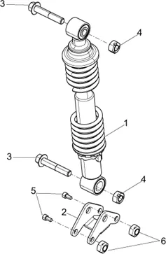 Suspension arriere