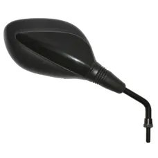 ADAPTABLE REAR-VIEW MIRROR KYMCO 50-125 AGILITY R16 2008>2016, 50 AGILITY RS NAKED 2010>2019, 50-125 SUPER 8 2008> RIGHT BLACK (OEM: 00188037/00188000) (CE APPROVED) -P2R