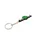 HOLDER KEYS/SPANNERS KRM PRO RIDE 52X21 MM GREEN (SOLD INDIVIDUALLY)