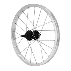 CITY WHEEL BRAKE SHOE 16" X 1.75 REAR RIM ALUMINIUM HUB STEEL BLACK 100 mm AXLE PLEIN FREEWHEEL 1-SPEED (ETRTO 305X20)