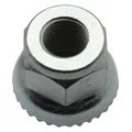 ECROU DE ROUE VELO A RONDELLE CRANTEE ALGI DIAM 9,5x100 (00591000) (A L'UNITE)