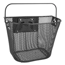 FRONT BASKET CHILDREN'S NEWTON SMALL BLACK MOUNTING KIT RAPIDE 6L (LG27XL22XH22)
