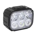 BICYCLE LIGHT USB FRONT NEWTON 350 LUMENS BLACK 8 MODES (SUPPLIED WITH MOUNTING KIT HANDLEBAR) - RECHARGEABLE USB