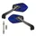 REAR-VIEW MIRROR SCOOTER REPLAY GILLS BLUE (PAIR)