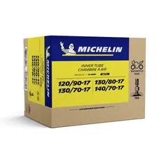 CHAMBRE A AIR 17'' 120/90-17, 130/70-17, 130/80-17, 140/70-17 MICHELIN 17MH VALVE TR4