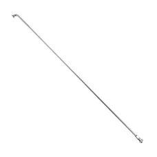SPOKE STAINLESS STEEL SILVER 2,6 mm L275MM HEAD ANGLED SAPIM WITH NUT (SOLD INDIVIDUALLY)