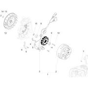 Volant magnetique