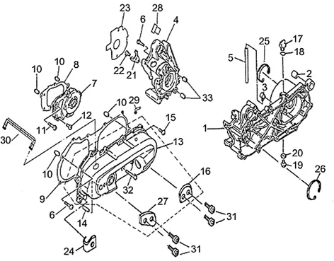 Carter moteur