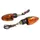 CLIGNOTANT 50 A BOITE ADAPTABLE BETA 50 RR 2008> ORANGE/NOIR AVANT (756896) (HOMOLOGUE CE) (PAIRE) -SELECTION P2R