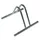 PARKING RACK 1 BICYCLE (LG38XL38XH25CM) (EXTENSION PER EMBOITEMENT)
