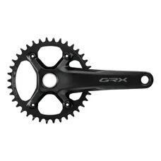 GRAVEL CRANKSET SHIMANO 12-SPEED GRX RX610 BLACK 175 mm 38T