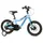 CONVENTIONAL BICYCLE CHILDREN'S 14 INCHES LEADER FOX FOX 2025 BLUE CLAIR MONOVITESSE FRAME ALUMINIUM (SIZE CHILDREN'S JUSQU'TO 105 cm) -MECANIQUE TO DISC