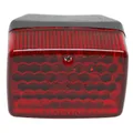 FEU ARRIERE CYCLO REPLAY RC ROUGE/NOIR POUR PEUGEOT 103/MBK 51 **