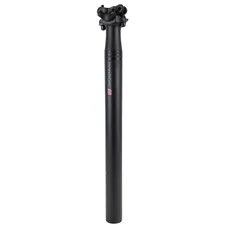 TIGE DE SELLE ROUTE/VTT ERGOTEC SKALAR ALUMINIUM 6061T6 NOIR DIAM 34.9 MM L 400 MM RECUL 0 mm (HOMOLOGUE NIVEAU 6)
