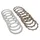 DISQUE D'EMBRAYAGE MOTO ADAPTABLE HONDA 450 CRF R 2011>2016, 450 CRF RX 2021>2025 (F2666AC) (OE STANDARD KIT) -NEWFREN