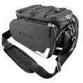 BAG REAR BICYCLE RACKTIME ODIN 2.0 BLACK MOUNTING KIT CARRIER (L 37 cm X L 24 cm X H 24 cm) - COMPATIBLE SYSTEM RACKTIME SNAPIT 2.0 (WITH SACOCHES SIDE RABATABLES) MONTE CHEZ SCOTT