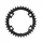 ROAD CHAINRING 4-BOLT DIA. 110 FOR SHIMANO 105 R7000 OEM 36T INNER 11-SPEED BLACK