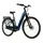 ELECTRIC BICYCLE/E-BIKE CITY 28 LEADER FOX NEBA UNISEX BLUE TIGRE 8-SPEED SHIMANO NEXUS MID-DRIVE MOTOR BAFANG M420 36-SPEED 80NM BATTERY 15AH (18'' - H46CM - SIZE M - FOR ADULT OF 168 cm TO 178 cm)