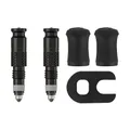 ADAPTER TUBELESS VALVE PRESTA VERS SCHWALBE CLIK VALVE VALVE CORE REMOVABLE (SOLD AS A PAIR CARDED)