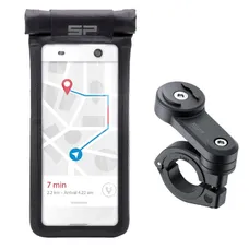 SMARTPHONE MOUNT MOTORCYCLE SP CONNECT LT PACK/KIT SHELL/ETUI UNIVERSAL BLACK SPC+