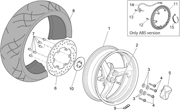 Roue arriere