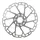 BRAKE DISC MTB 6 HOLES ELVEDES 220 mm SILVER -THICKNESS 2.3 mm