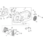 Couvercle variateur