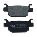 PLAQUETTE DE FREIN NEWFREN POUR HONDA 125 FORZA AR, 300 SH 2007> AR, 125 SHi 2009> AR/BENELLI 500 LEONCINO 2017> AR/PEUGEOT 400 METROPOLIS 2017>2024 AV (FD0401BE) (ELITE ORGANIQUE)