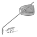 ADAPTABLE REAR-VIEW MIRROR PIAGGIO VESPA SPECIAL VINTAGE ADJUSTABLE TRAPEZOIDALE REVERSIBLE CHROME (CE APPROVED) -P2R SELECTION