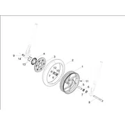 Roue avant