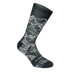 SOCKS/ANKLE SOCKS SUMMER GIST TRENDY BLACK ALTITUDE 43/47 ECOLOGIQUE - HEIGHT 20 cm (PAIR) -5863